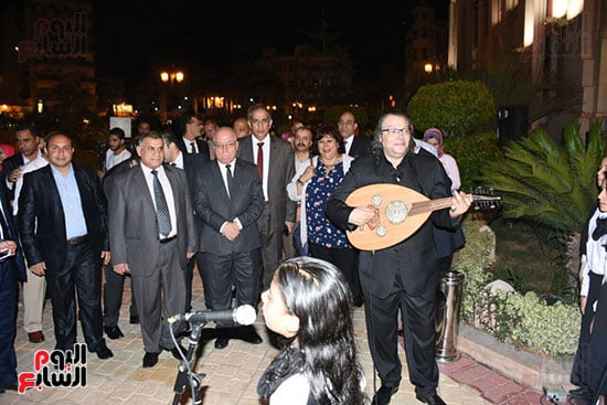  افتتاح مهرجان الغناء بأوبرا دمنهور