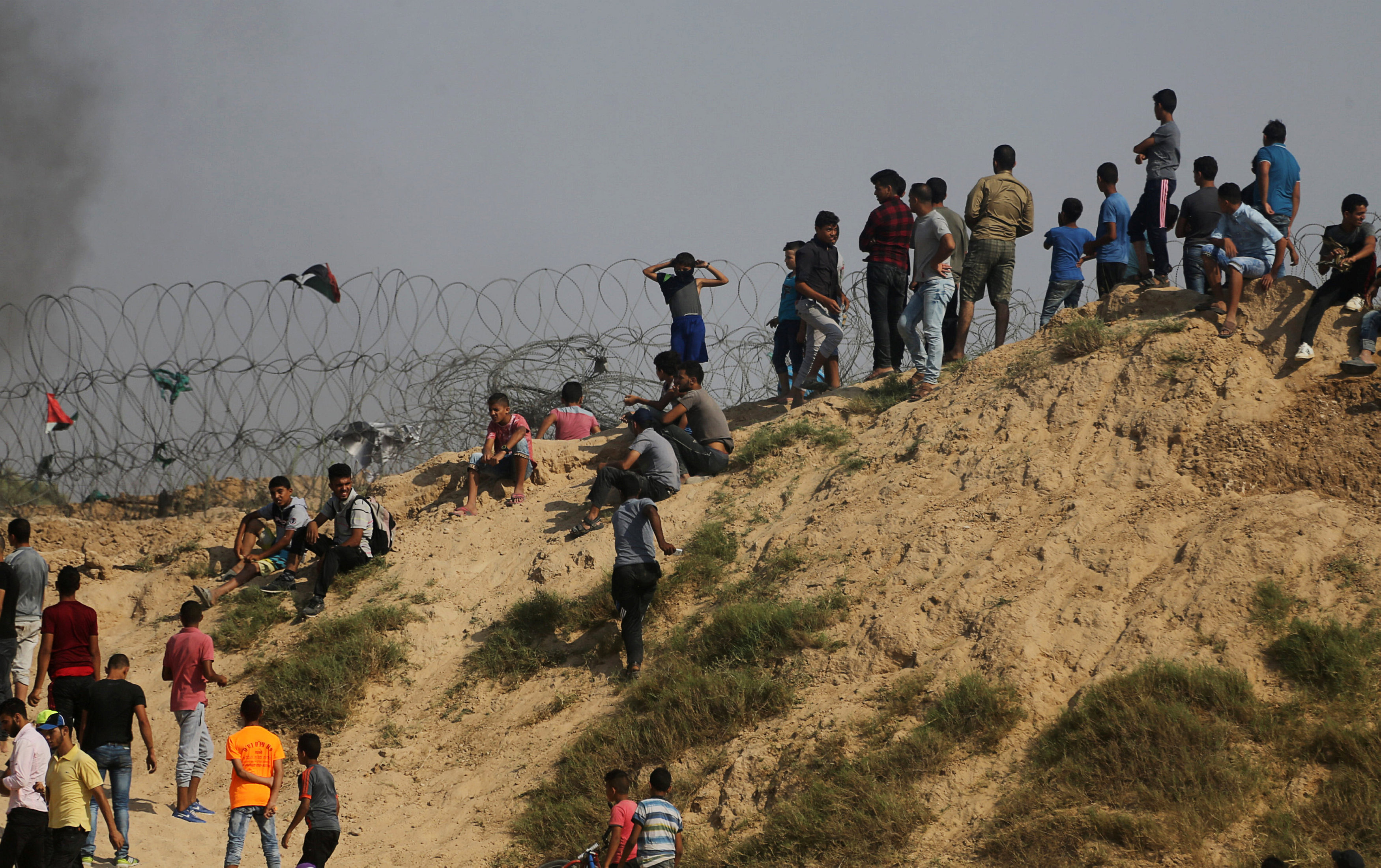 اشتباكات مع الاحتلال على حدود غزة
