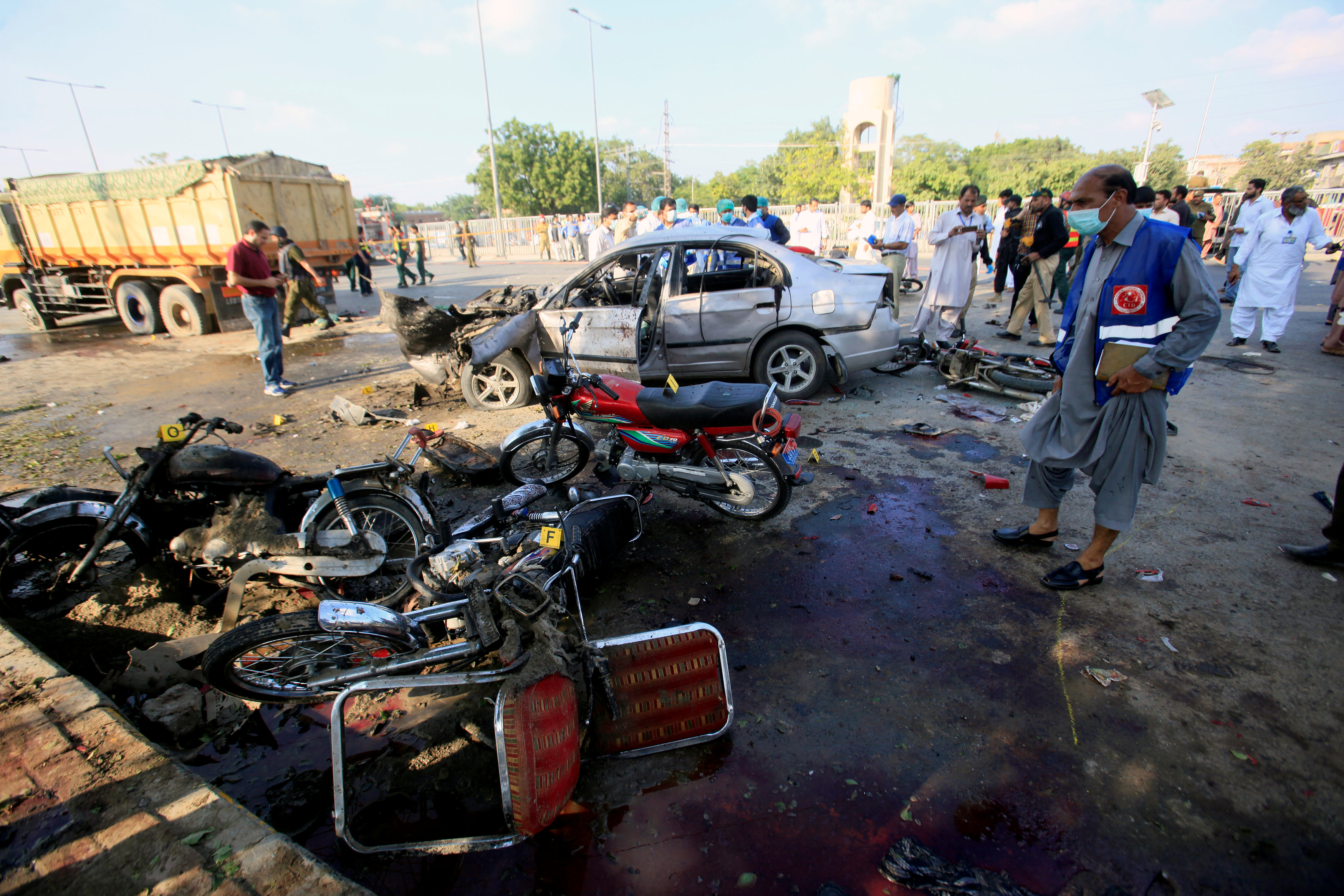 تفجير مدينة لاهور