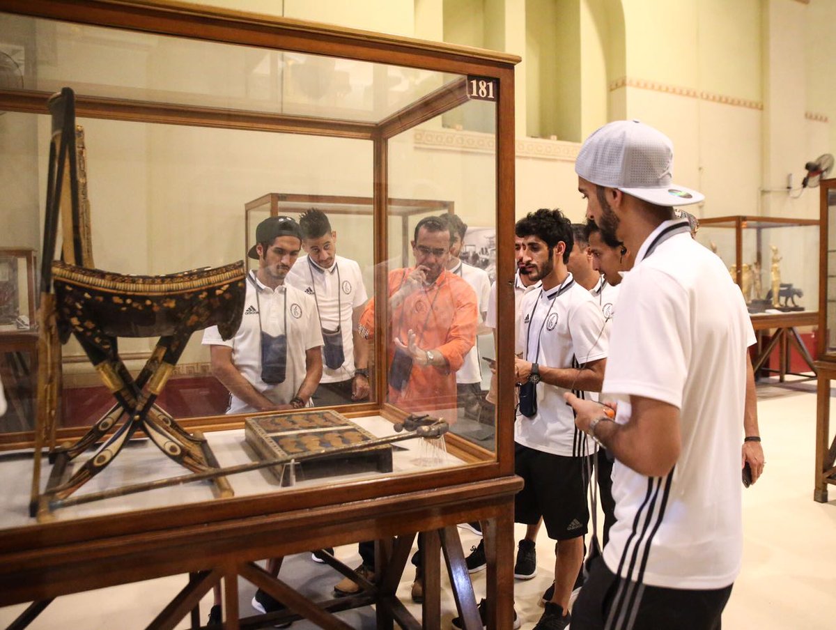 الوحدة الاماراتي في المتحف المصري