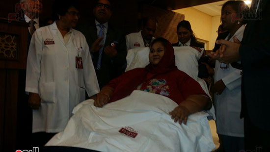 اسمن امرأة فى العالم 