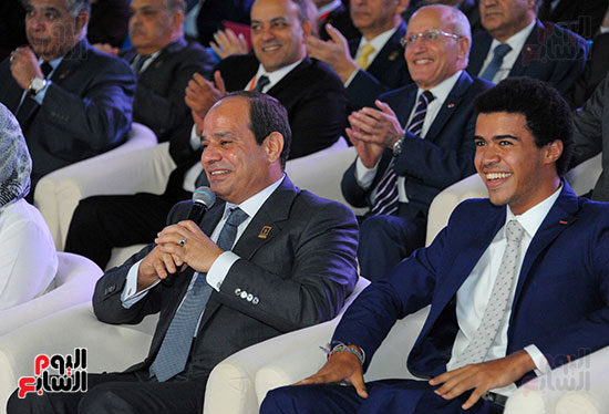 السيسى فى مؤتمر الشباب (10)