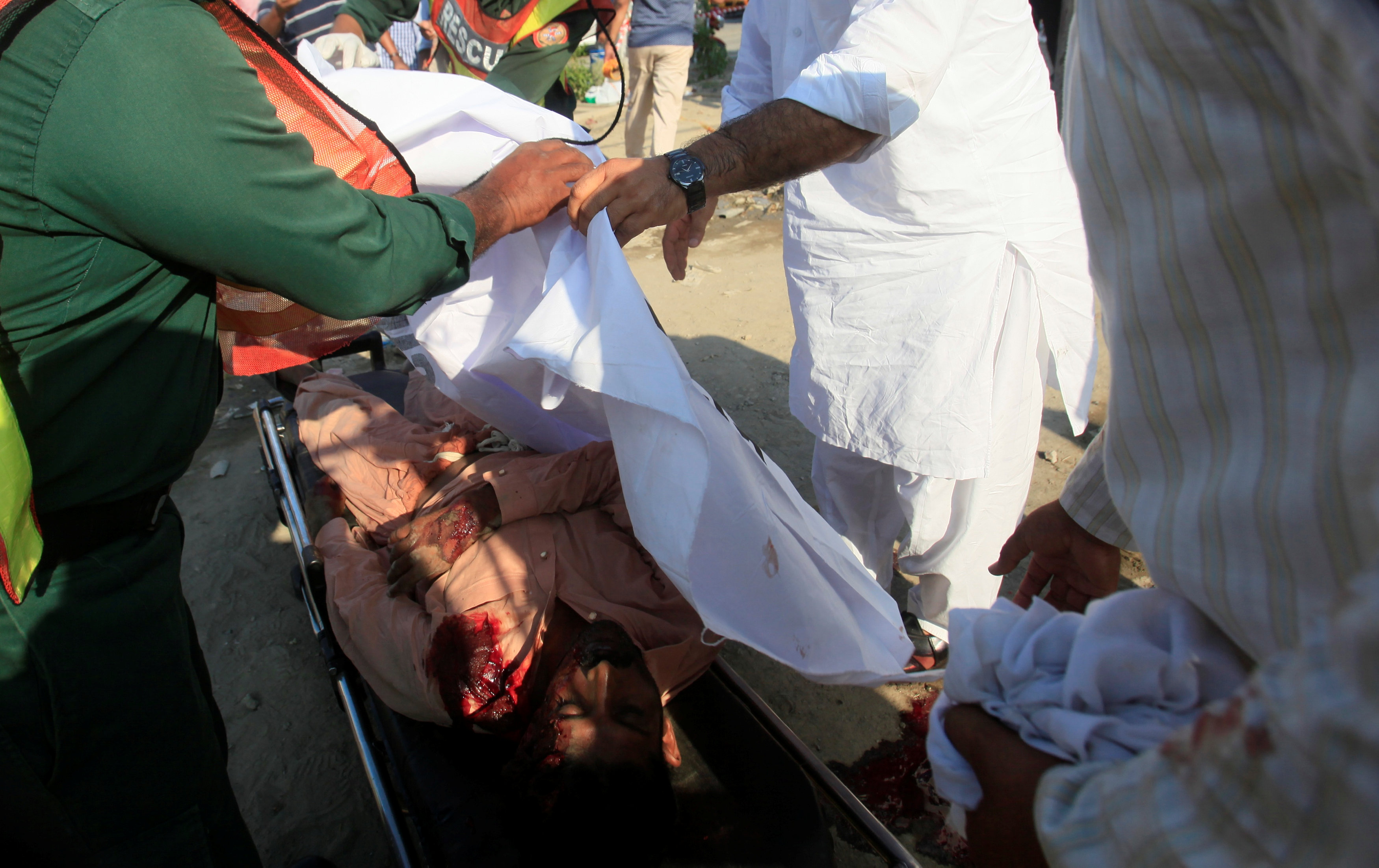 جانب من تفجير لاهور
