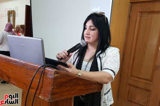 ريم صيام رئيس مجلس سيدات أعمال الإسكندرية