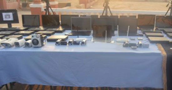 6-أجهزة-اتصال-وكاميرات-خاصة-بالعناصر-التكفيرية-فى-شمال-سيناء