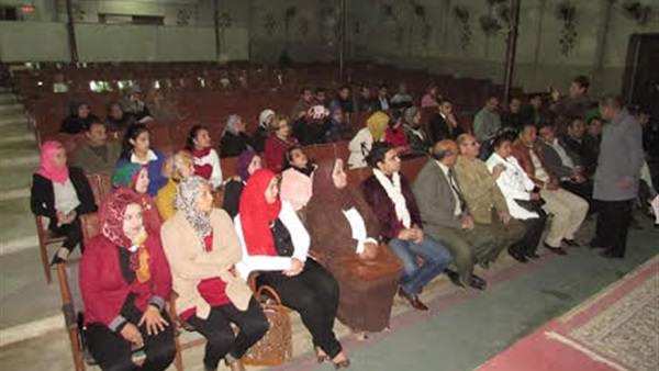 7-جانب من لقاء داخل قاعة المطرانية  ضمن مبادرة بنى سويف بلد السلام