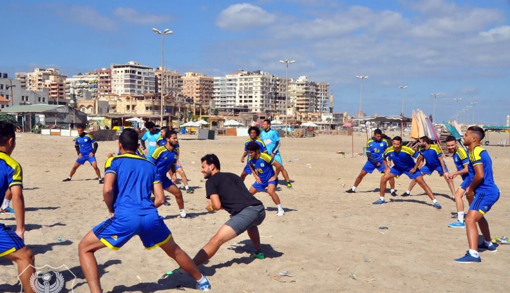 المصرى يستعد للزمالك