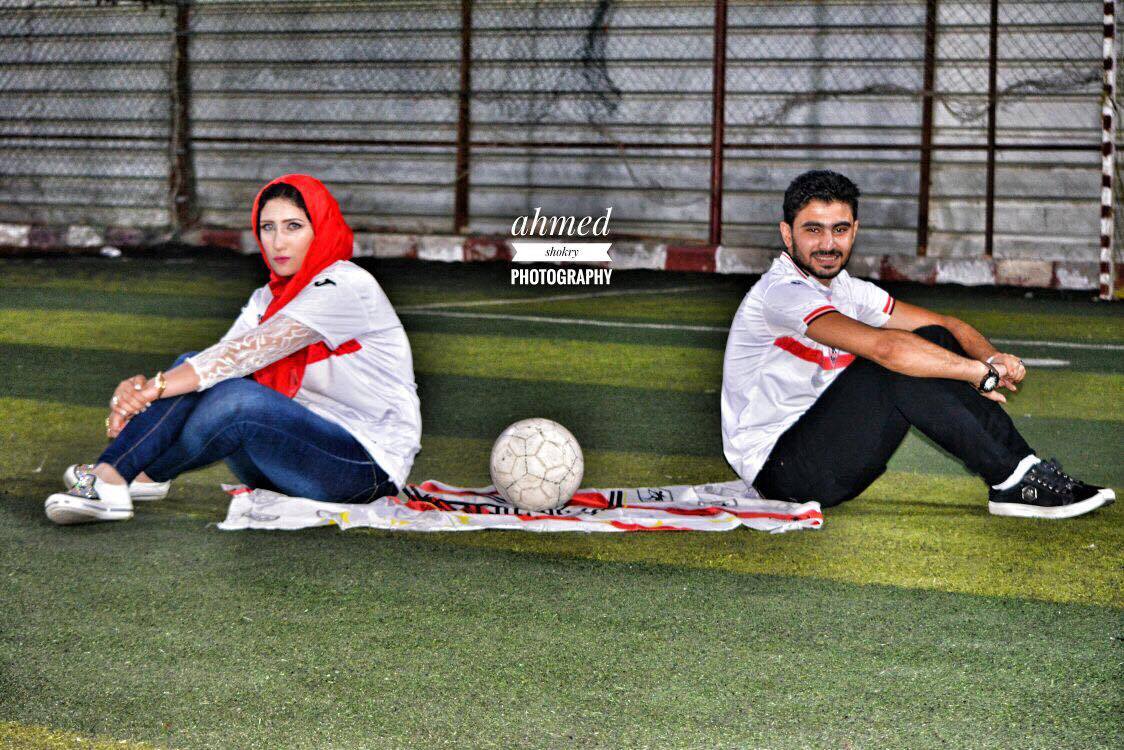 العروسين أحمد وشروق