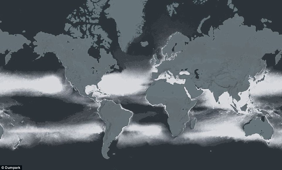 خريطة تفاعلية تكشف وجود 5.25 تريليون قطعة من البلاستيك بالمحيطات (5)