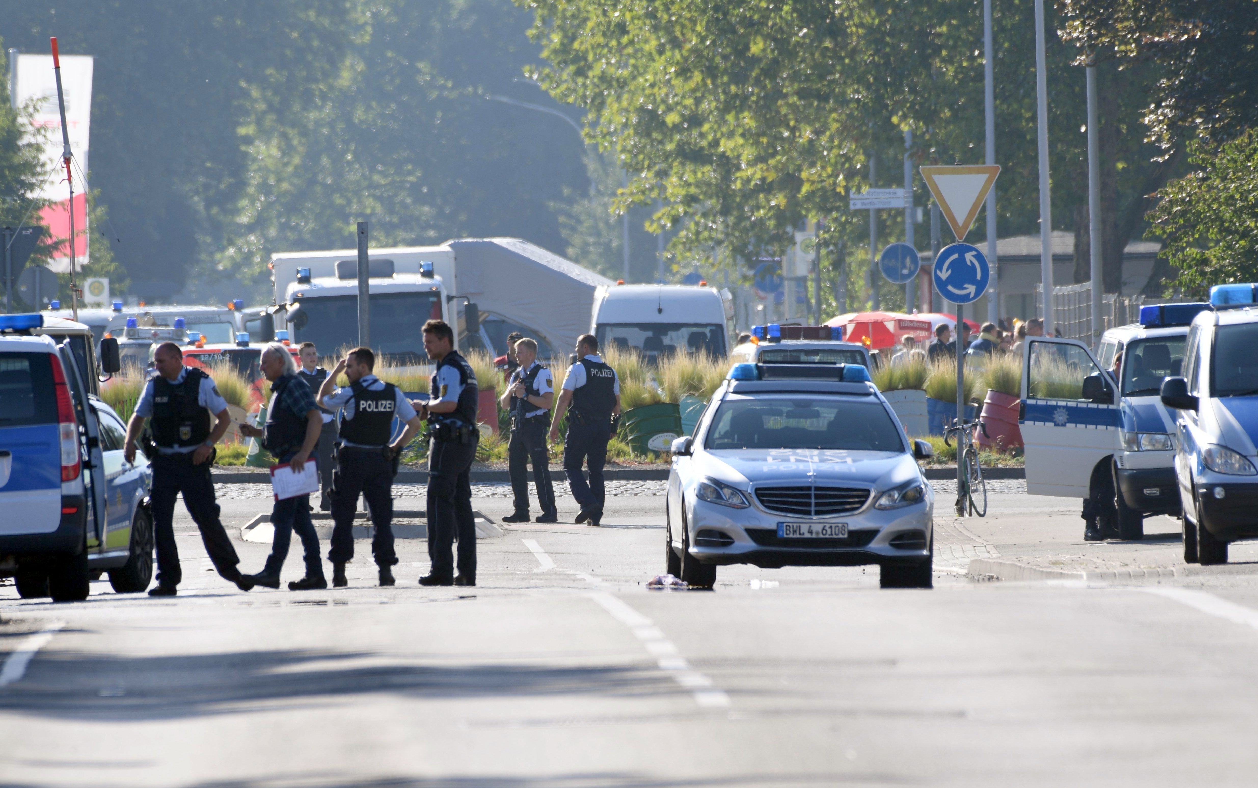 الشرطة الألمانية تغلق محيط الهجوم المسلح