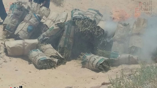  إشعال النيران بالمخدرات