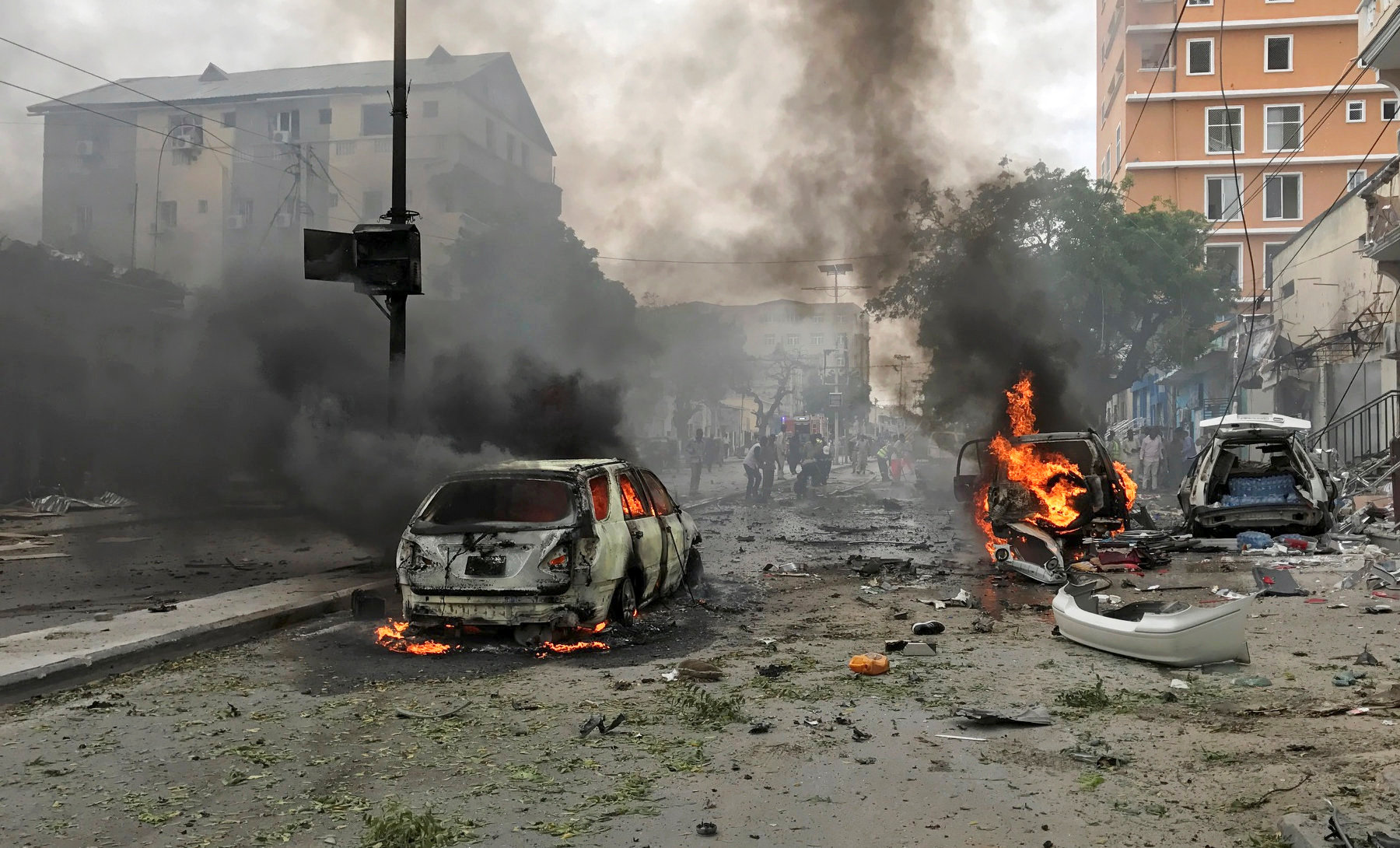 تفجير ارهابى فى العاصمة الصومالية مقديشو