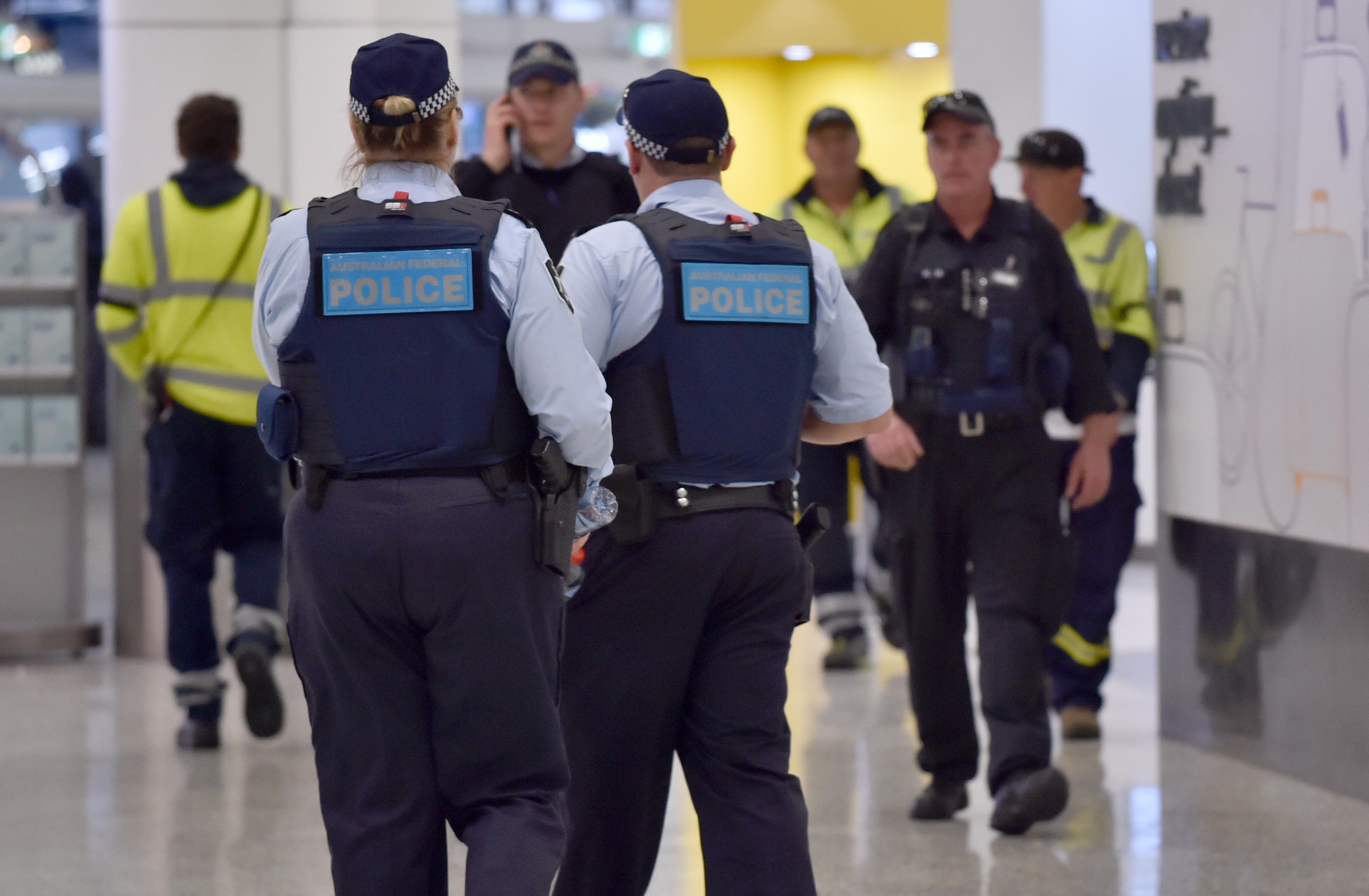 انتشار قوات الشرطة الاسترالية