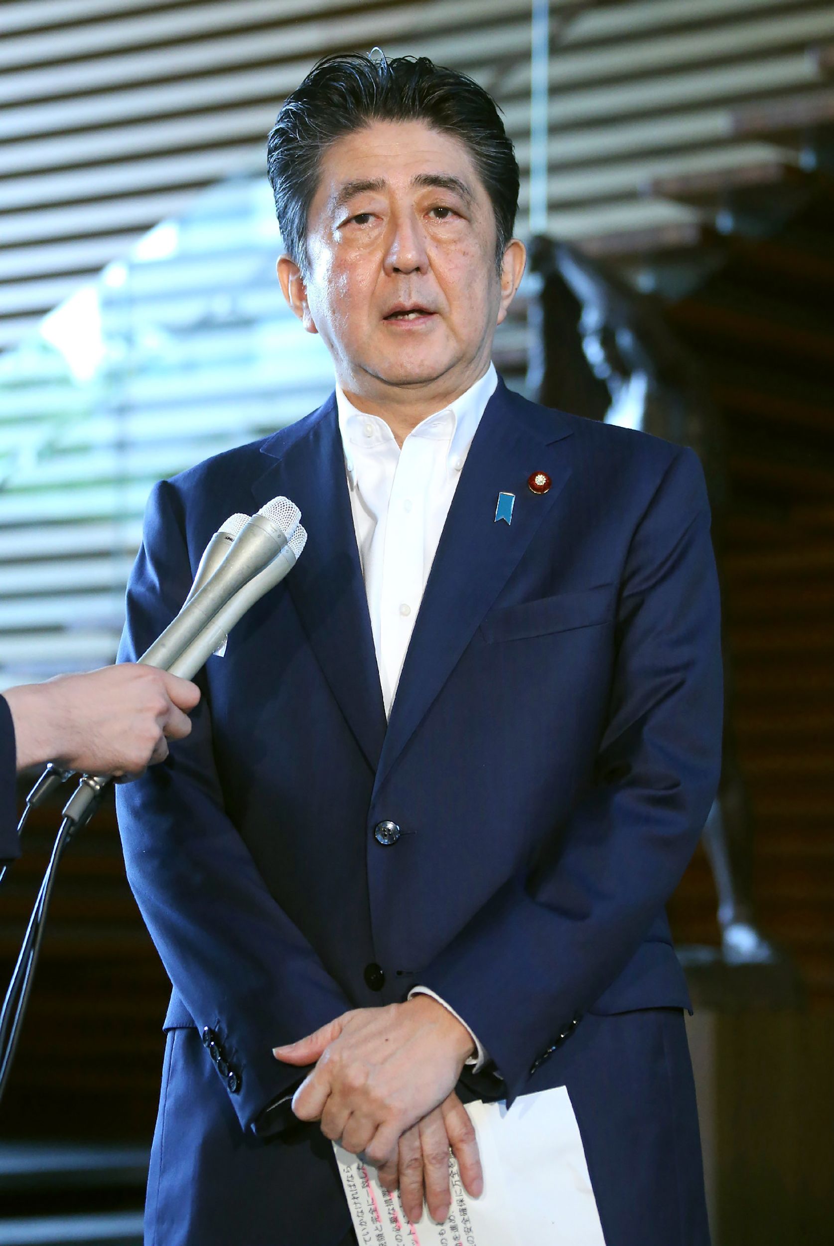 مؤتمر صحفى لرئيس وزراء اليابان