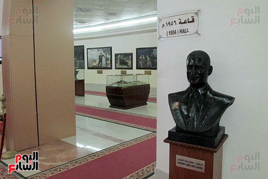 الرئيس جمال عبد الناصر وقاعة 1956