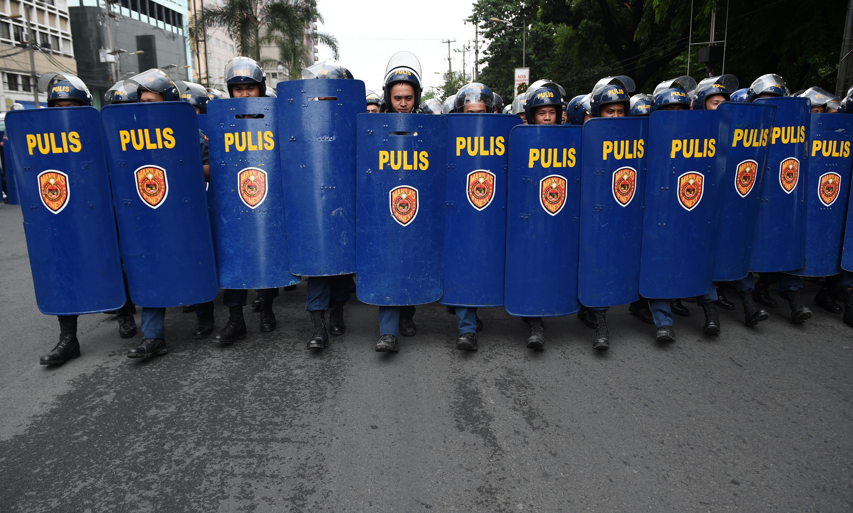 قوات الشرطة الفلبينية