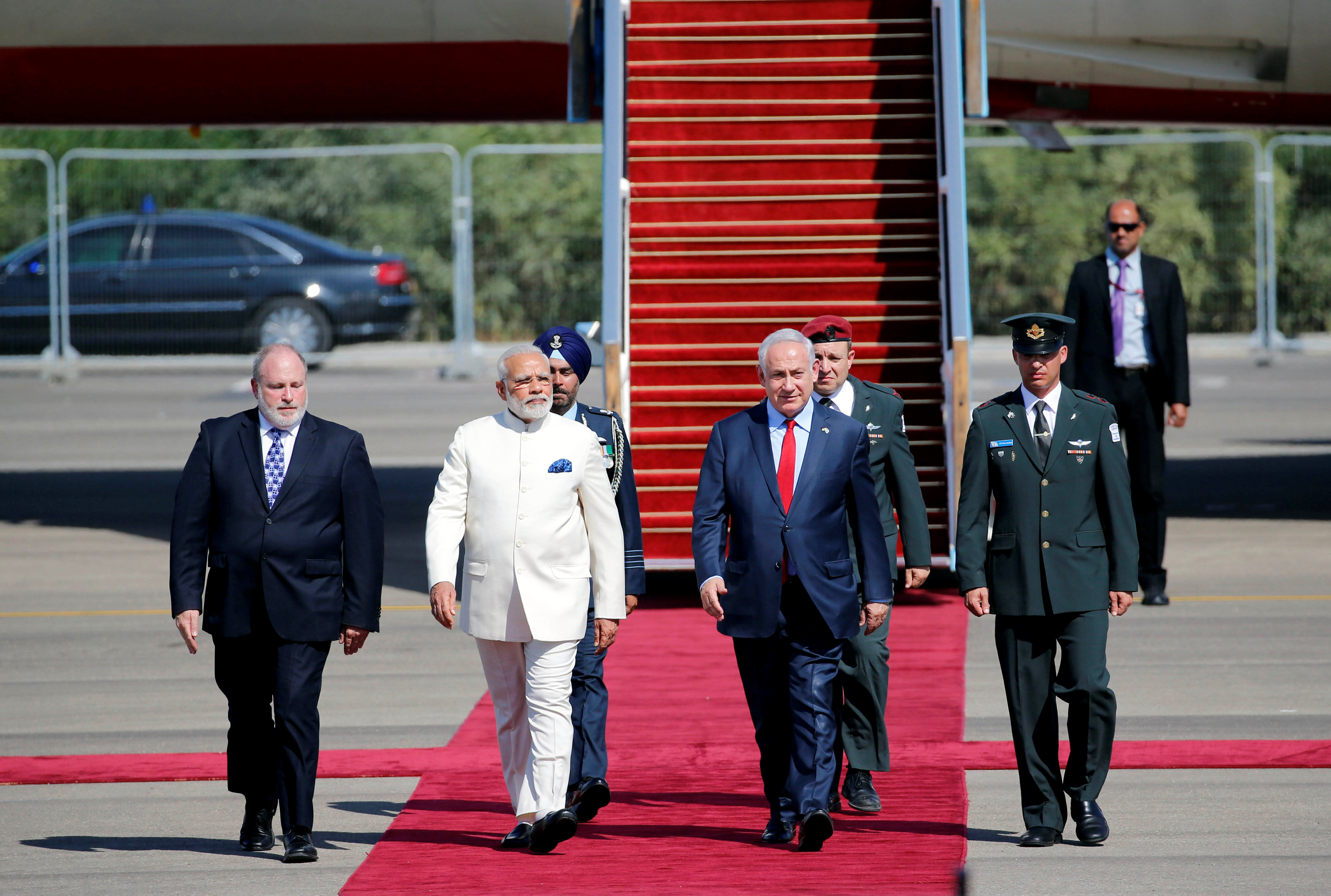 رئيس الوزراء الهندى يلتقى نتنياهو