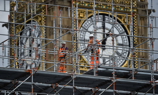 أعمال-صيانة-ساعة-بيج-بن-فى-لندن