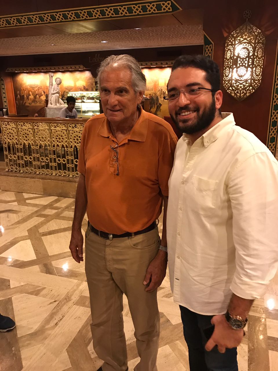 مانويل جوزيه قام بزيارة النجم العالمي