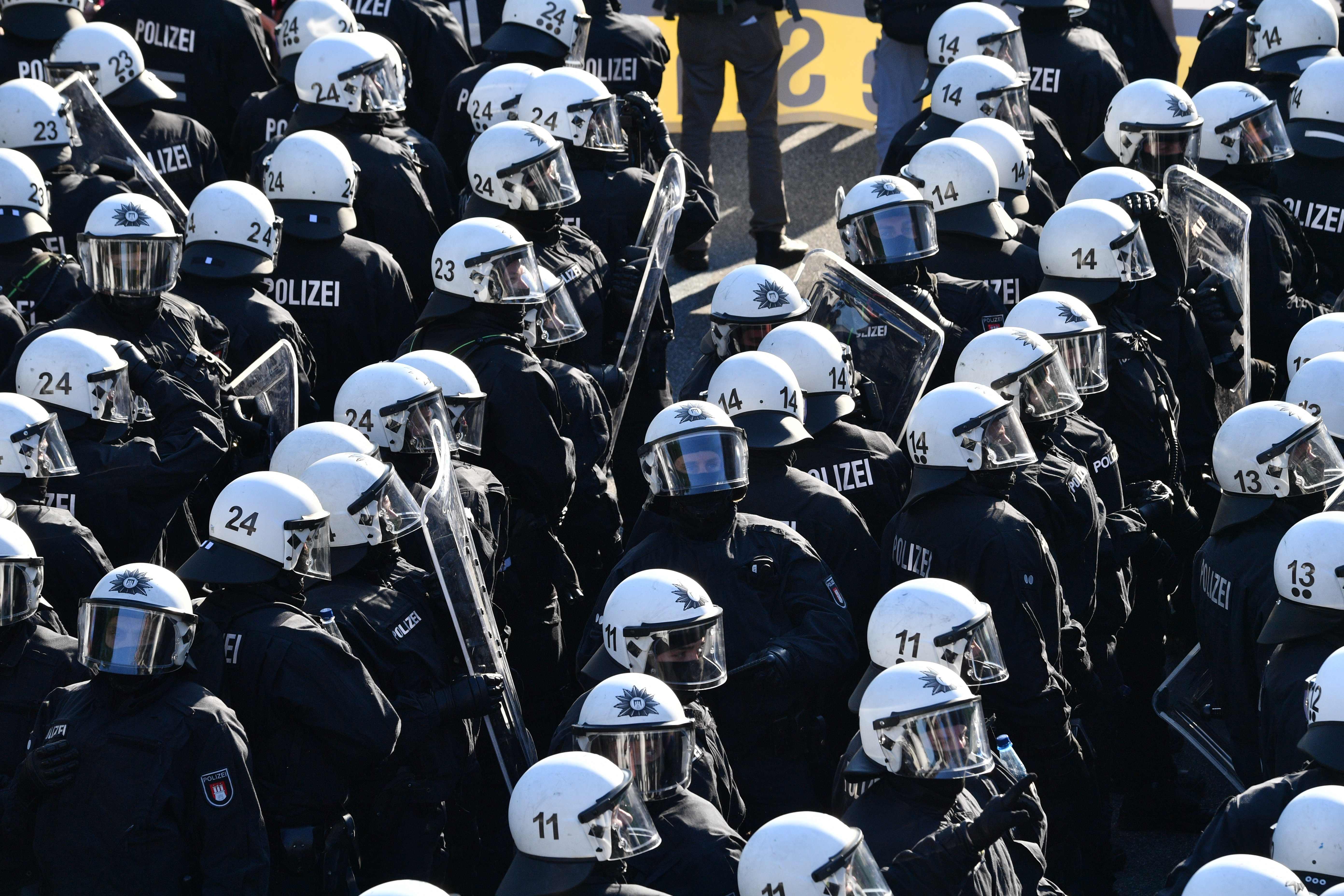 احتشاد الشرطة الألمانية