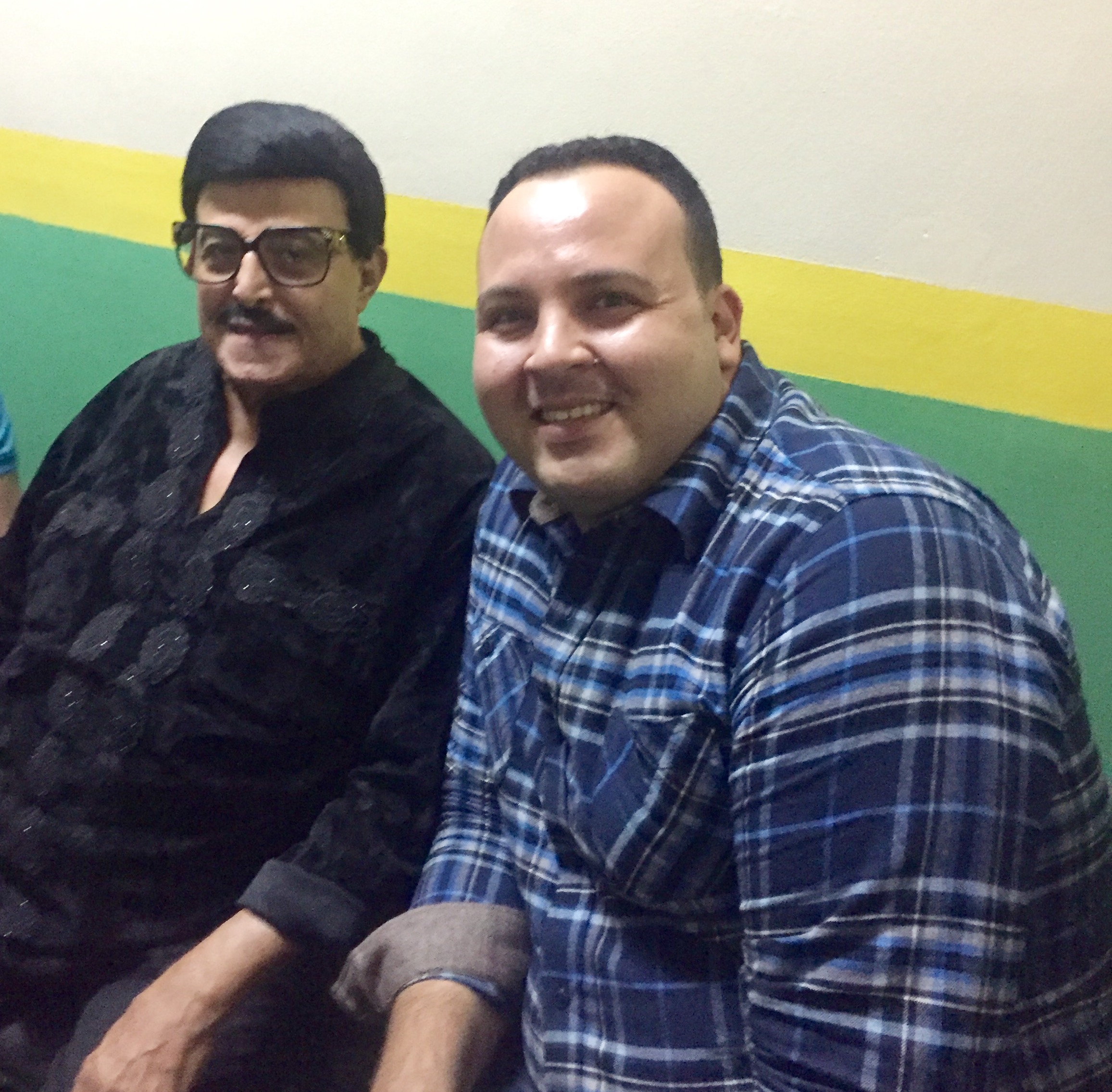 بالصور.. سمير غانم وإيمى وسماح أنور فى ضيافة أشرف عبد ...