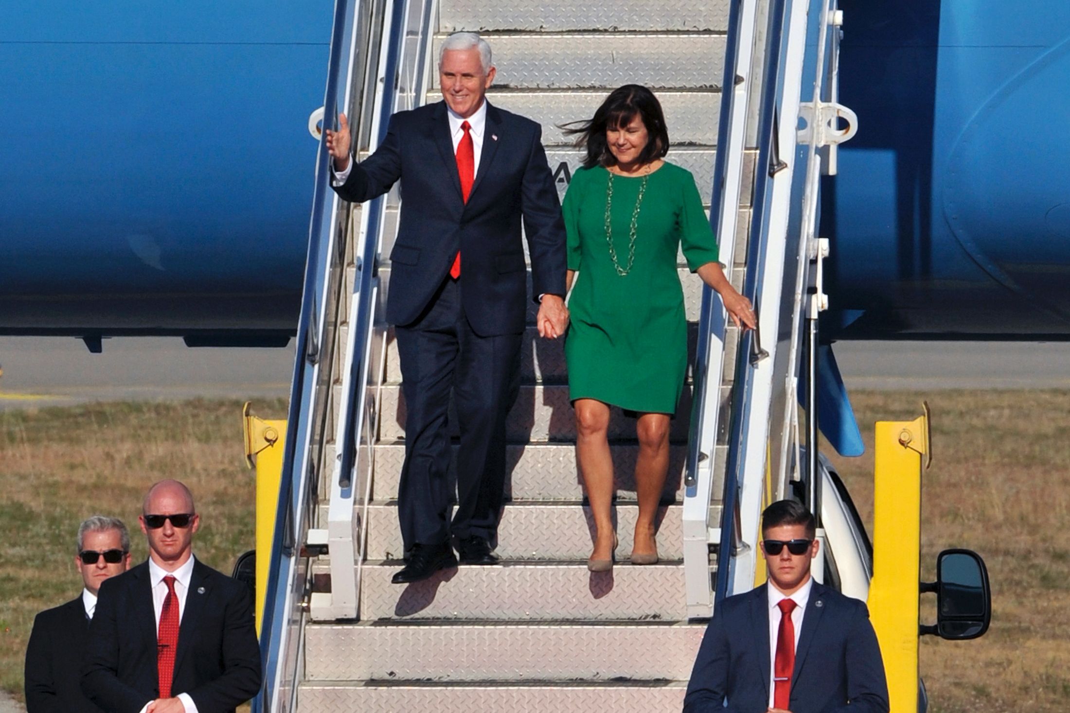 نائب ترامب يصل إلى مونتينيجرو بعد مغادرته جورجيا