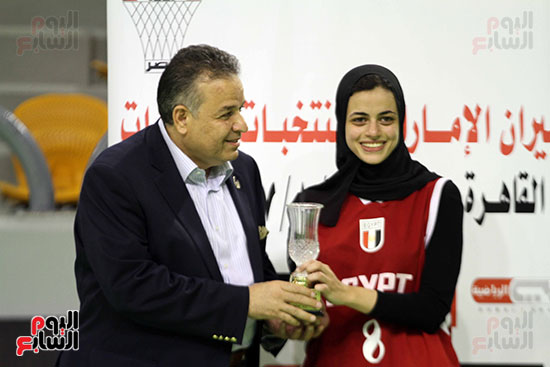مصر تتوج بلقب البطولة العربية لسيدات السلة (9)