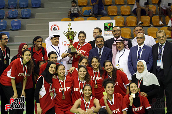 مصر تتوج بلقب البطولة العربية لسيدات السلة (2)