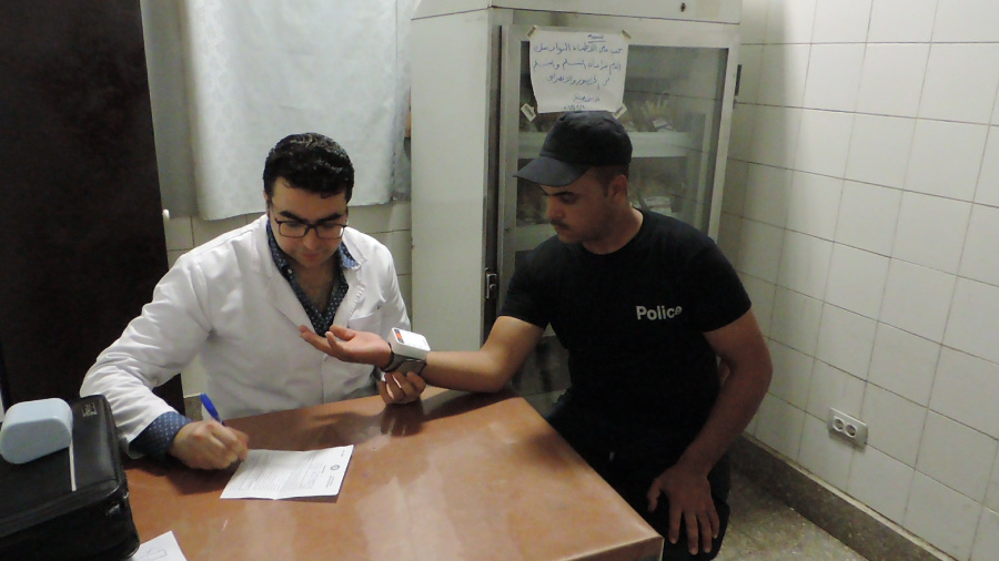 مجندى قوات أمن الإسكندرية يتبرعون بالدم  (2)