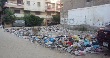 انتشار القمامة فى شوارع العجمى البيطاش
