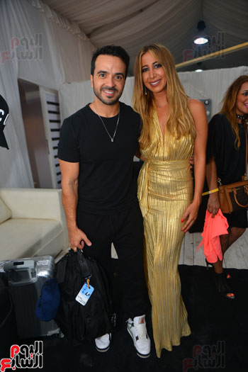 لويس فونسى ونيكول سابا يشعلان حفل الساحل الشمالى بحضور المشاهير   (7)