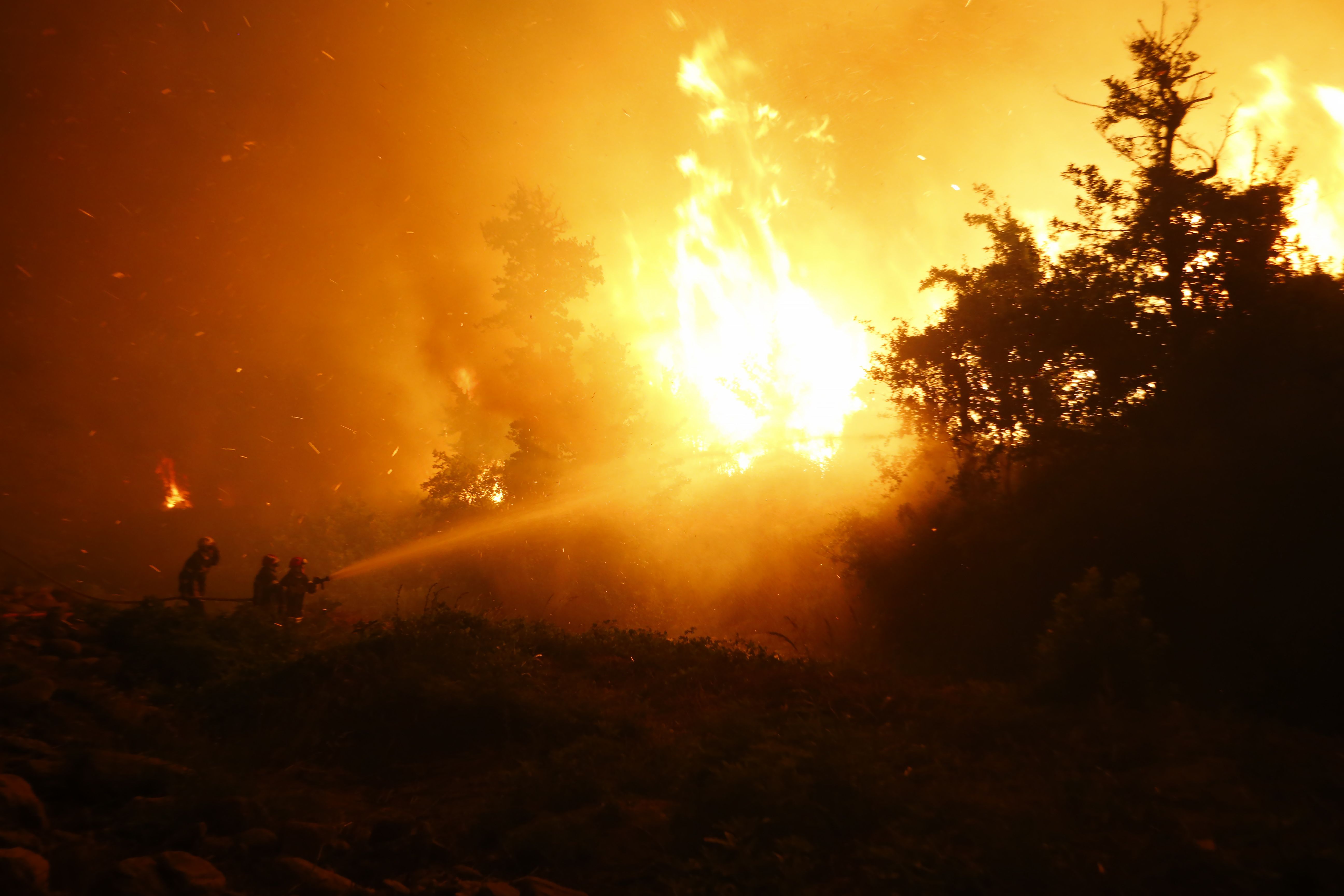 حرائق الغابات فى كورسيكا
