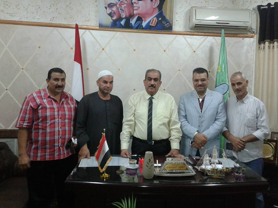 المدير والمعلمين والشيخ مجدى صلاح