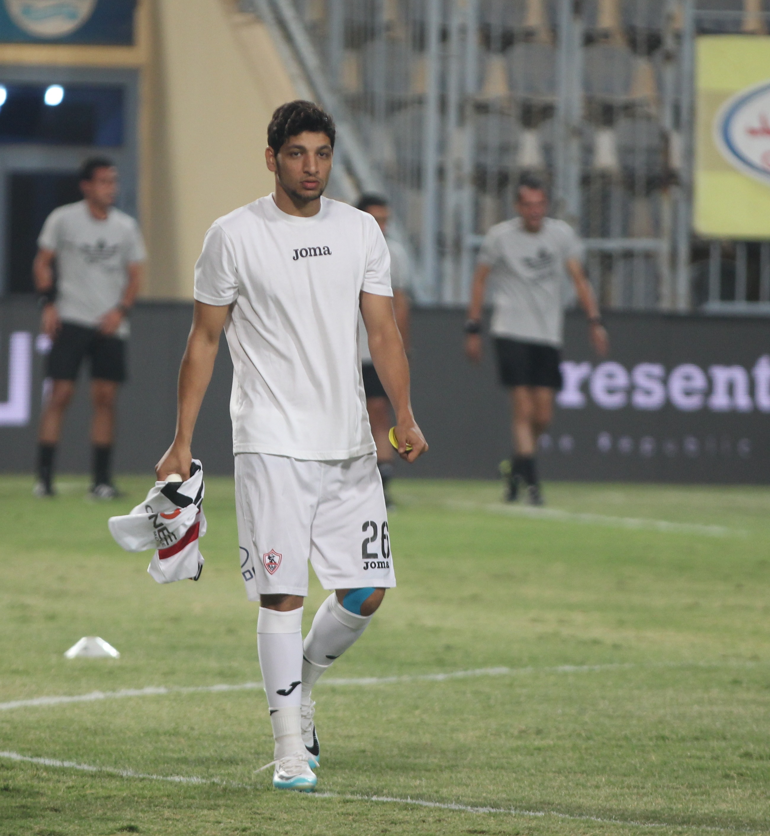 مسعد غاب عن مباريات الزمالك