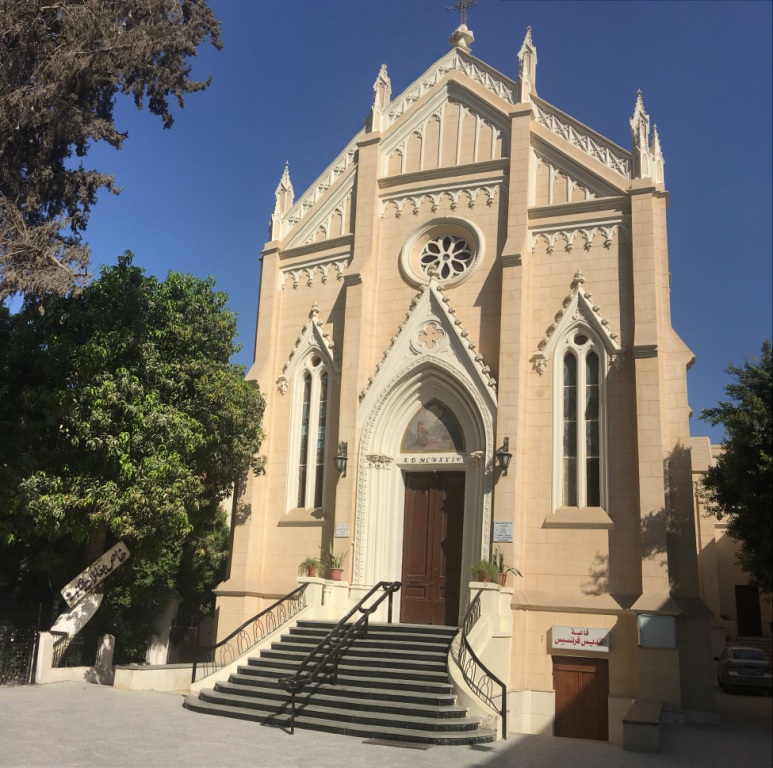 كنيسة سانت تريزا بعد انتهاء اعمال الترميم
