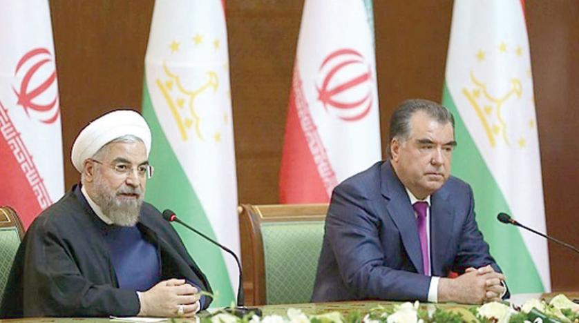 رئيسا طاجيكستان وإيران
