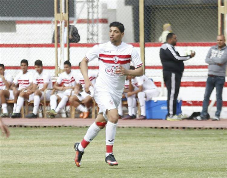 مسعد فى إحدى وديات الزمالك