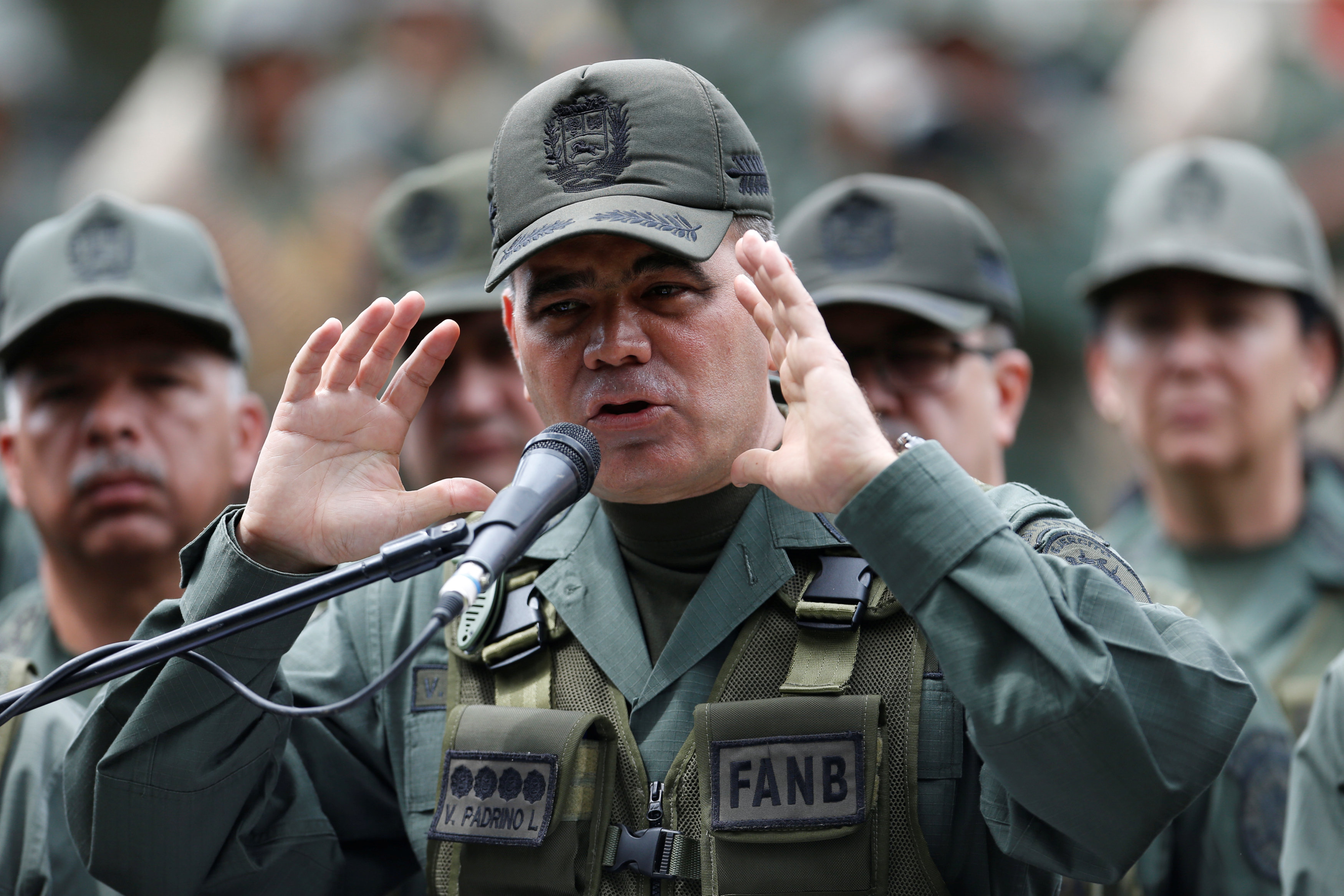 وزير الدفاع الفنزويلي فلاديمير بادرينو لوبيز