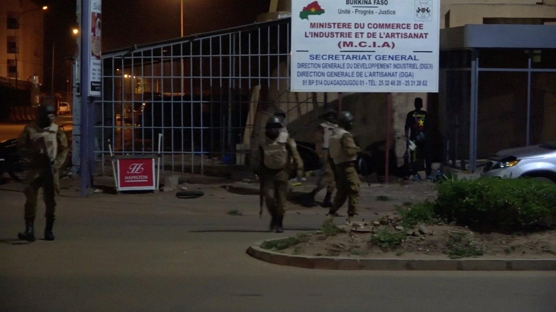 انتشار قوات الجيش فى بوركينا فاسو