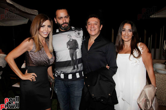 مايا دياب وسيرين عبد النور ونجوم لبنان فى حفل عشاء أبو جودة وحجار (33)