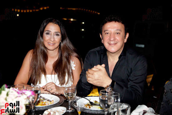 مايا دياب وسيرين عبد النور ونجوم لبنان فى حفل عشاء أبو جودة وحجار (19)
