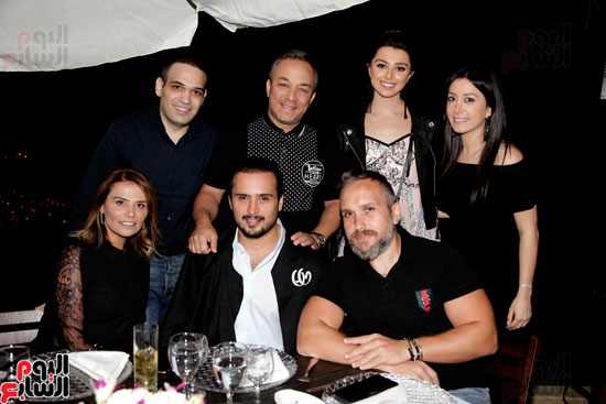 مايا دياب وسيرين عبد النور ونجوم لبنان فى حفل عشاء أبو جودة وحجار (2)