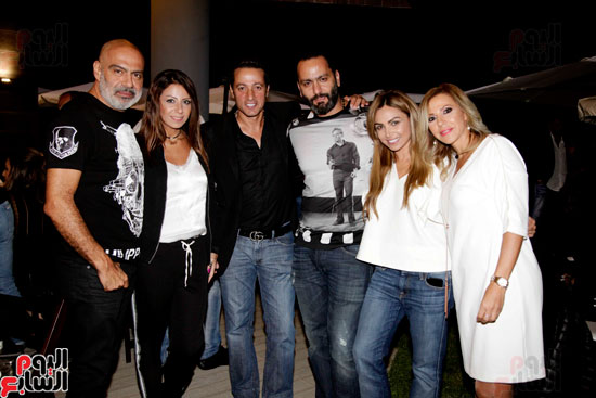 مايا دياب وسيرين عبد النور ونجوم لبنان فى حفل عشاء أبو جودة وحجار (9)