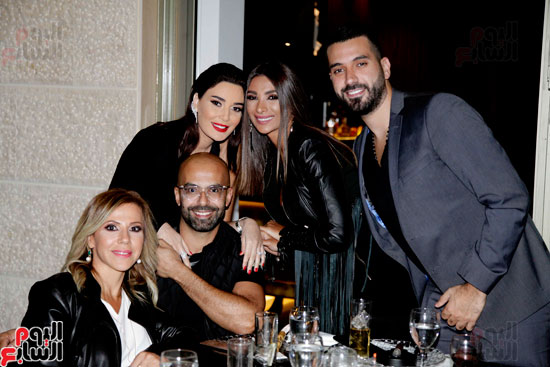مايا دياب وسيرين عبد النور ونجوم لبنان فى حفل عشاء أبو جودة وحجار (27)