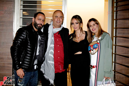مايا دياب وسيرين عبد النور ونجوم لبنان فى حفل عشاء أبو جودة وحجار (14)