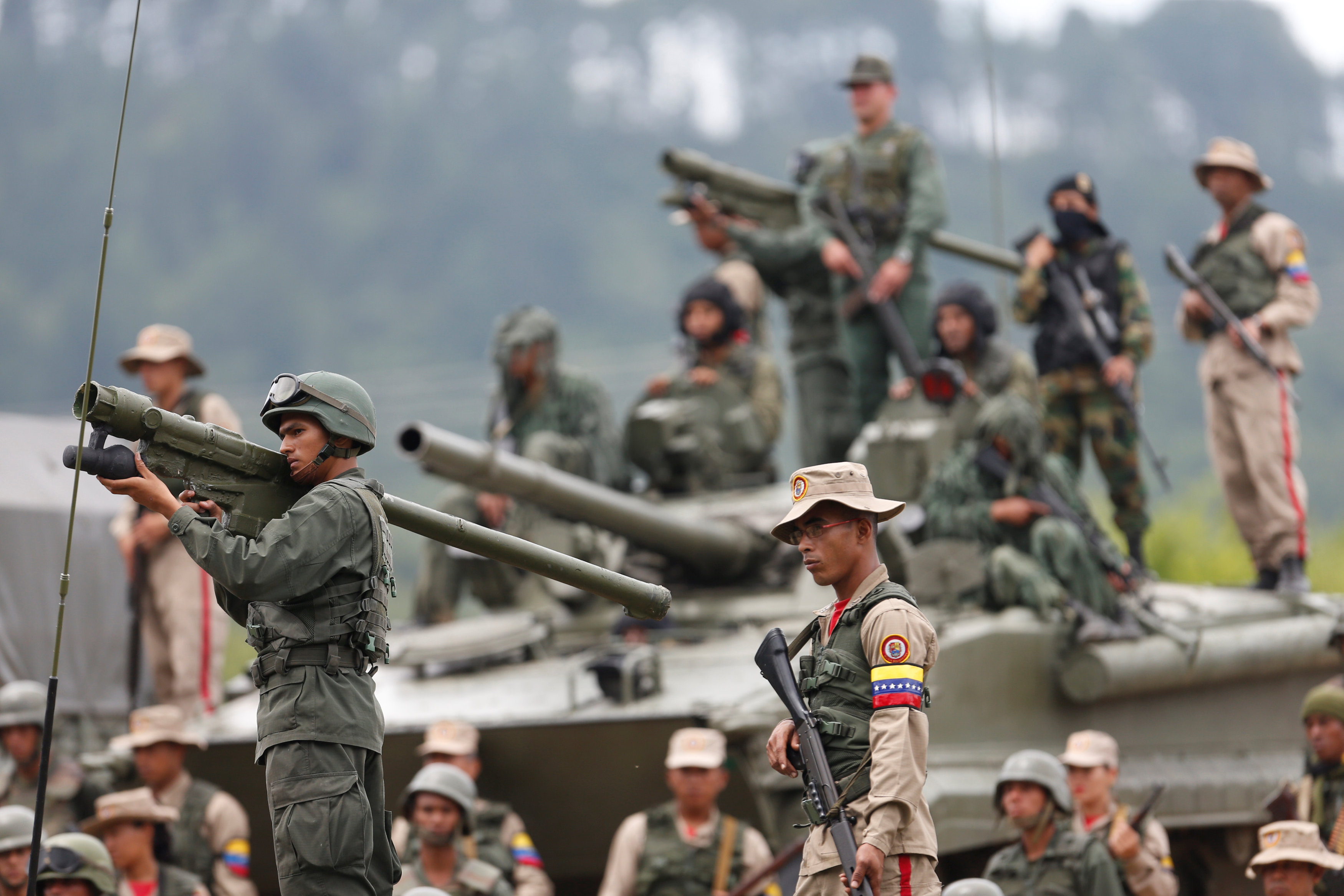 جنود فنزويلا