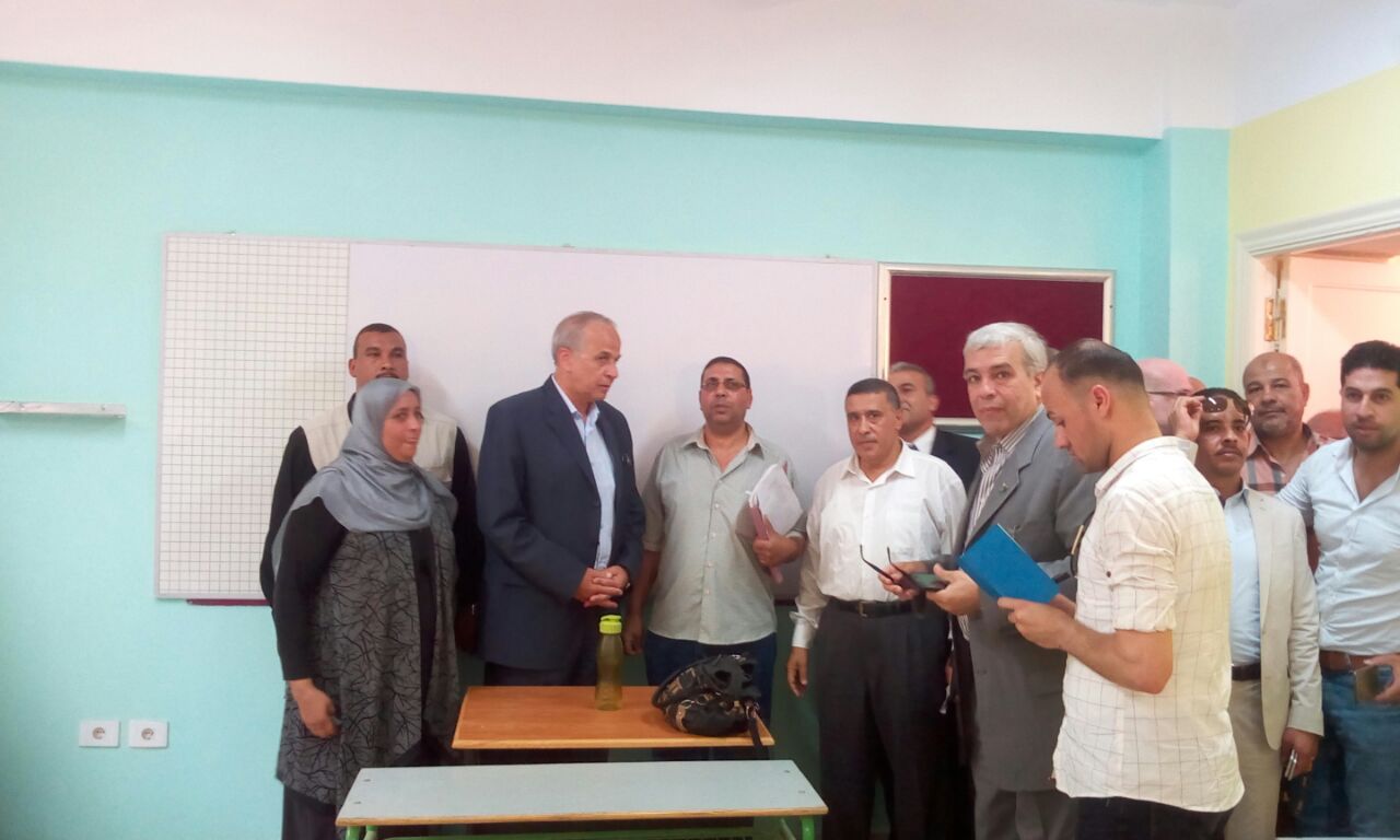 محافظ القليوبية يفتتح عدد من المدارس بمدينة شبين القناطر (1)