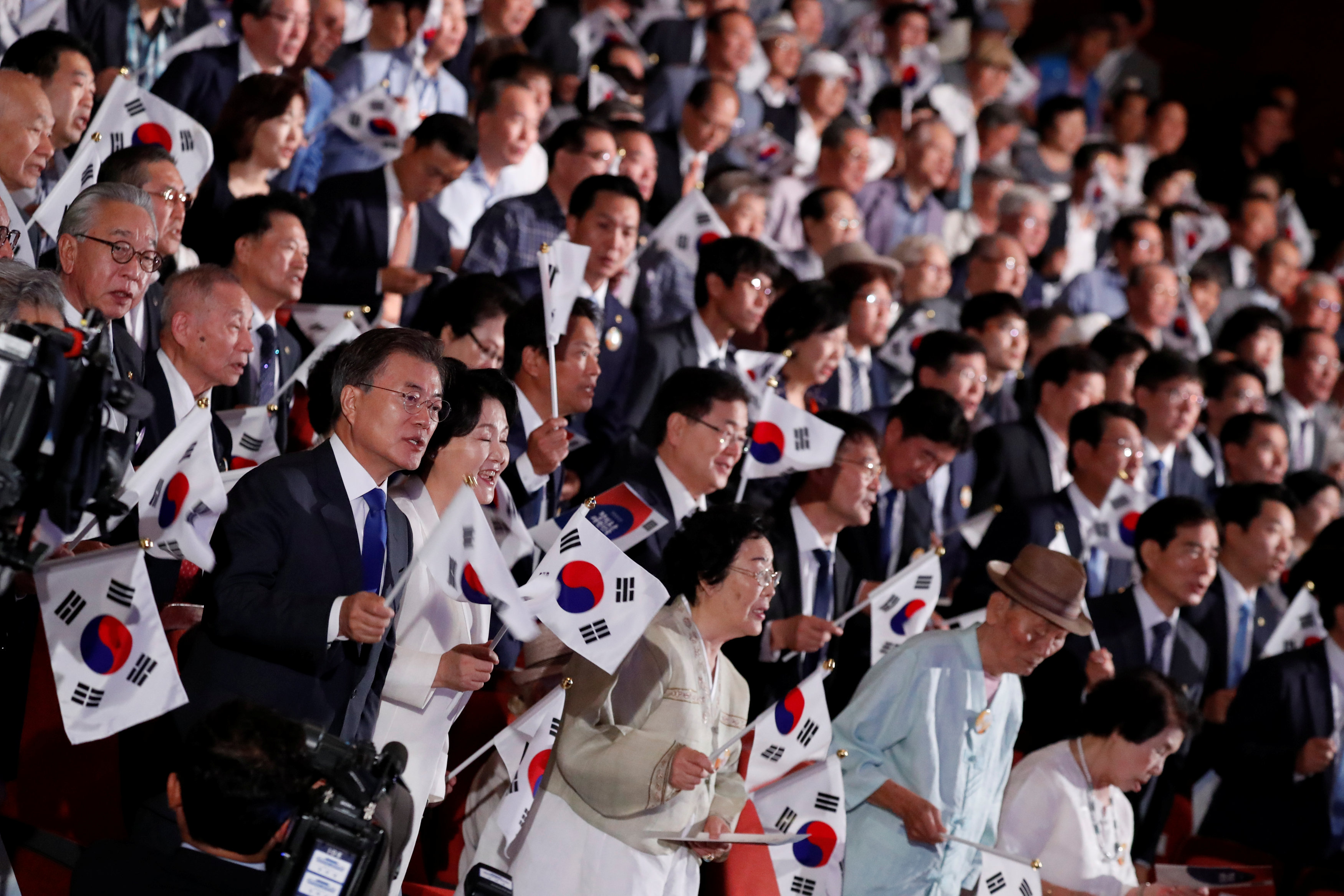 كوريا الجنوبية تحتفل بالاستقلال من الاحتلال اليابانى