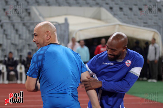 شيكابالا مع حسام حسن شيكابالا مع حسام حسن