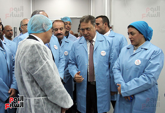 حفل افتتاح مصنع ايجيفاك لانتاج الامصال واللقاحات (35)